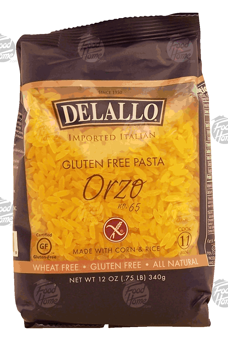 Delallo  orzo no. 65 gluten free pasta Full-Size Picture